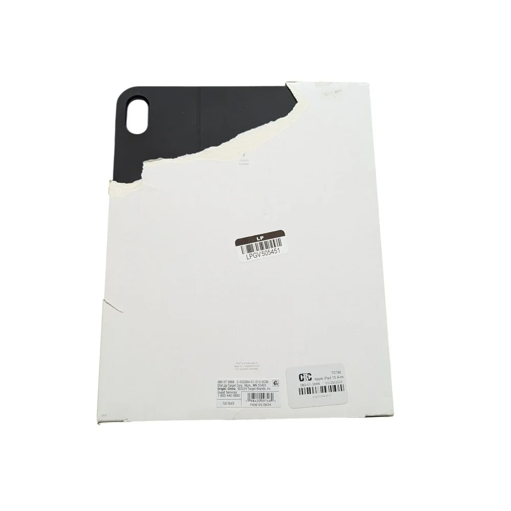 J3-O Apple iPad 10.9-inch (2022, 10th Generation)‎ Case - heyday In Black